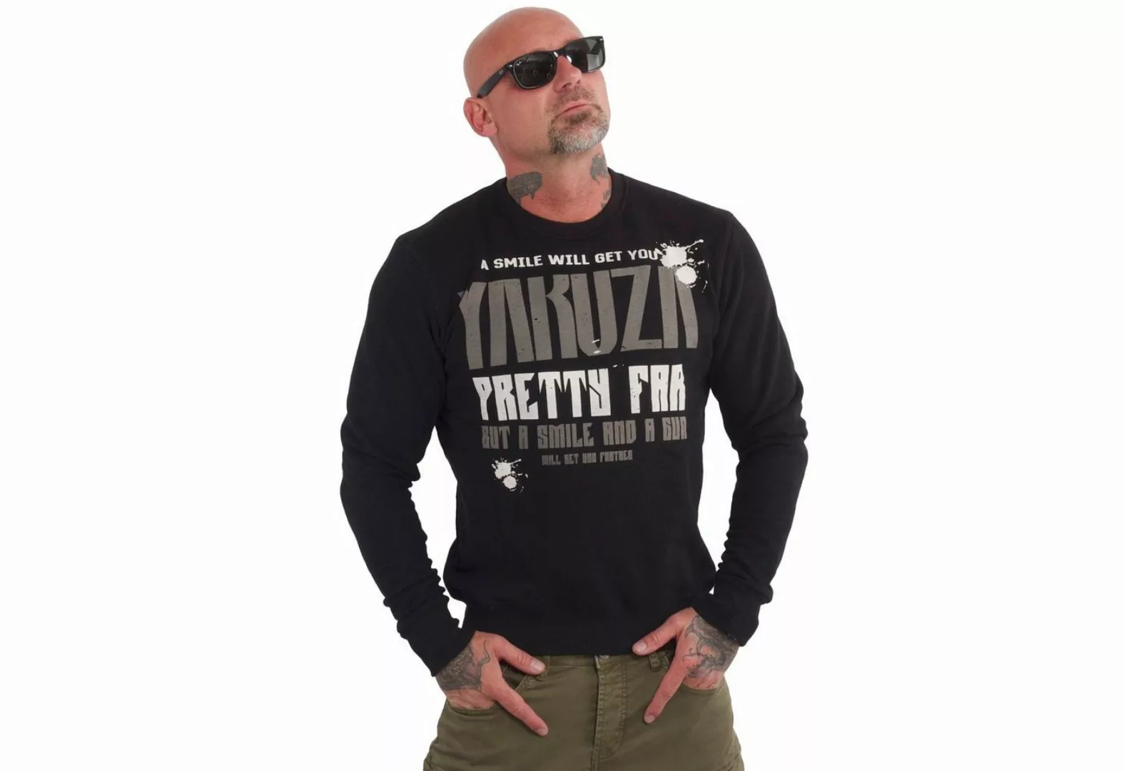 YAKUZA Sweatshirt Pretty Far günstig online kaufen