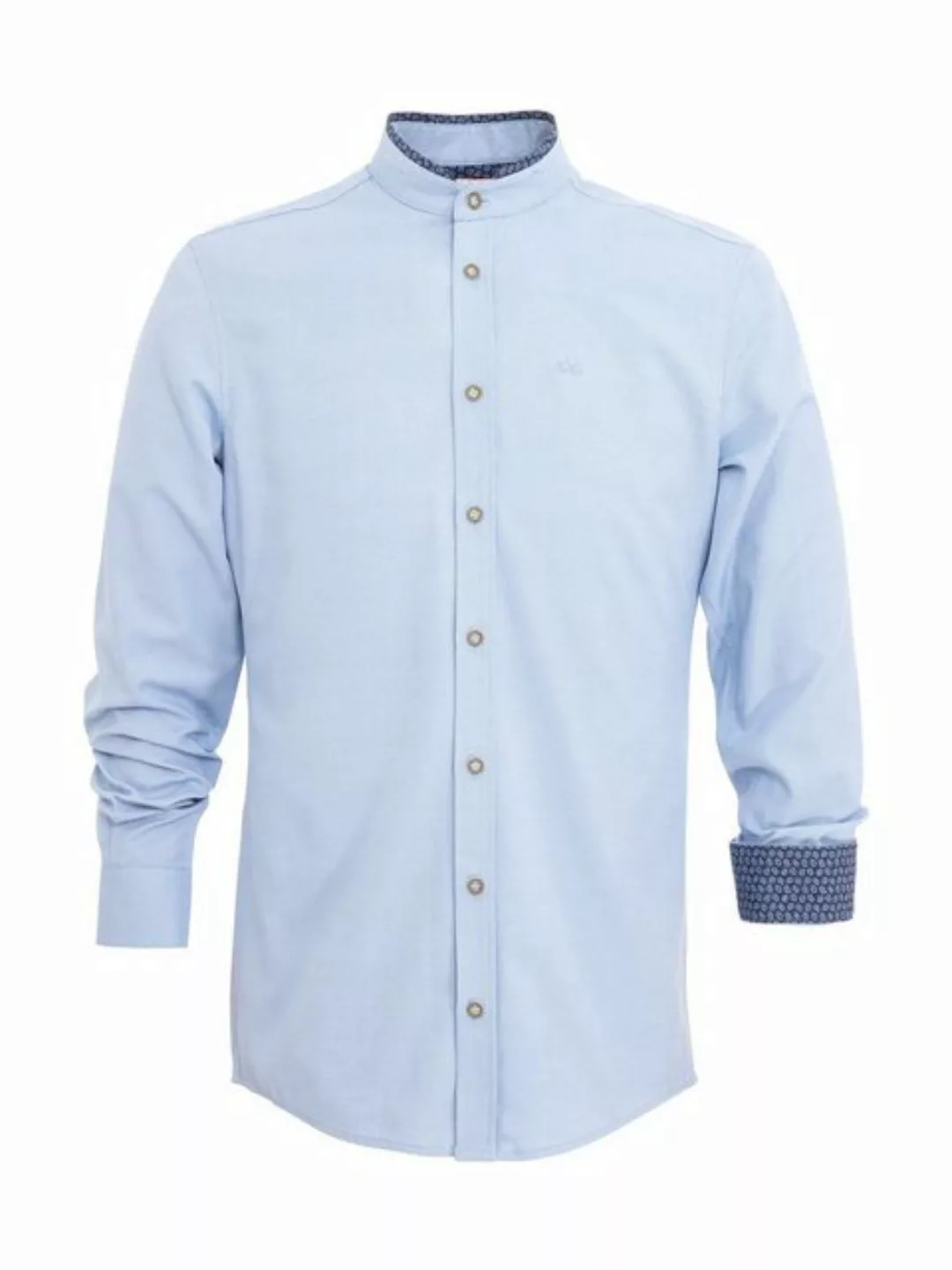 Spieth & Wensky Trachtenhemd Hemd DIETER blau (Slim Fit) günstig online kaufen