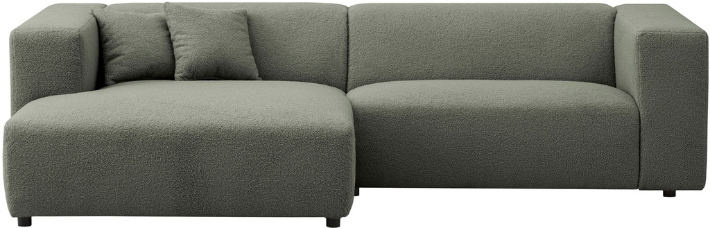 andas Ecksofa »BAKELS, L-Form in Cord oder Boucle-Stoff, moderne Couch«, wa günstig online kaufen