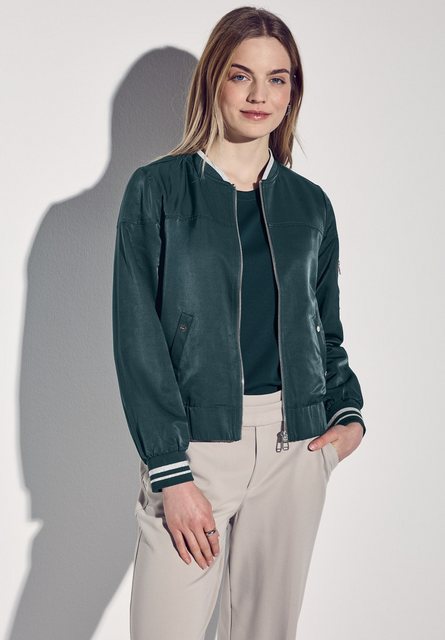 STREET ONE Blouson, ohne Kapuze, aus softem Materialmix günstig online kaufen