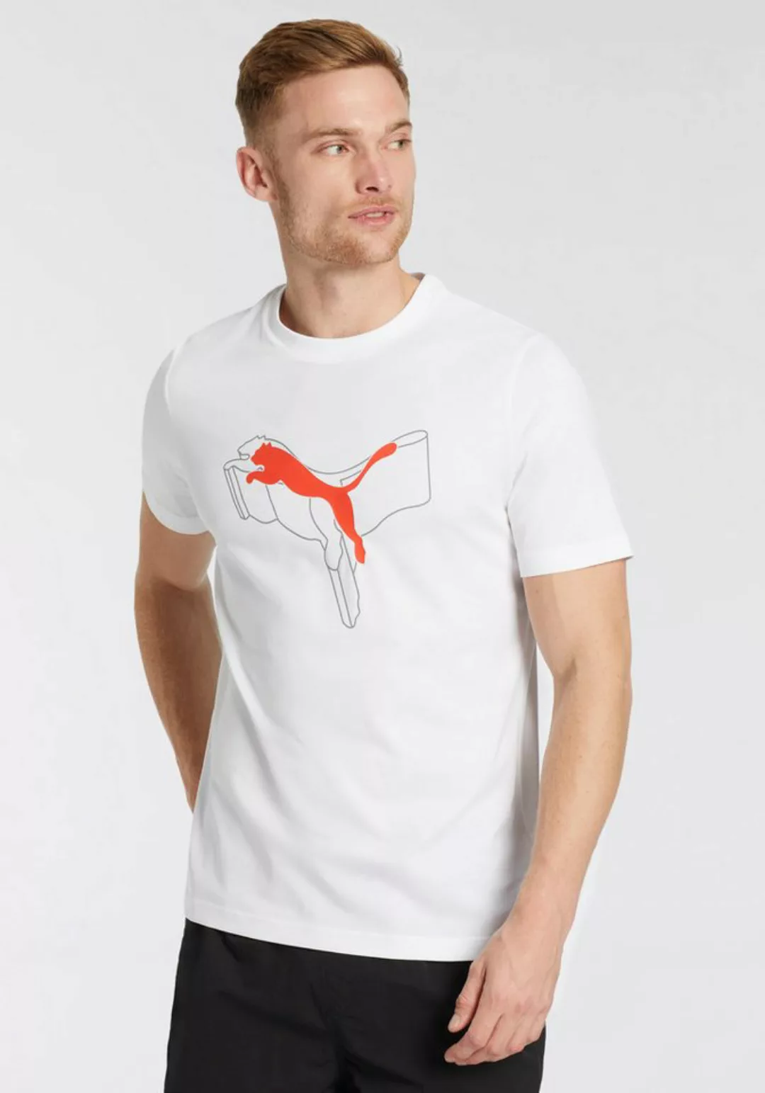 PUMA T-Shirt ESS+ LOGO LAB CAT TEE günstig online kaufen