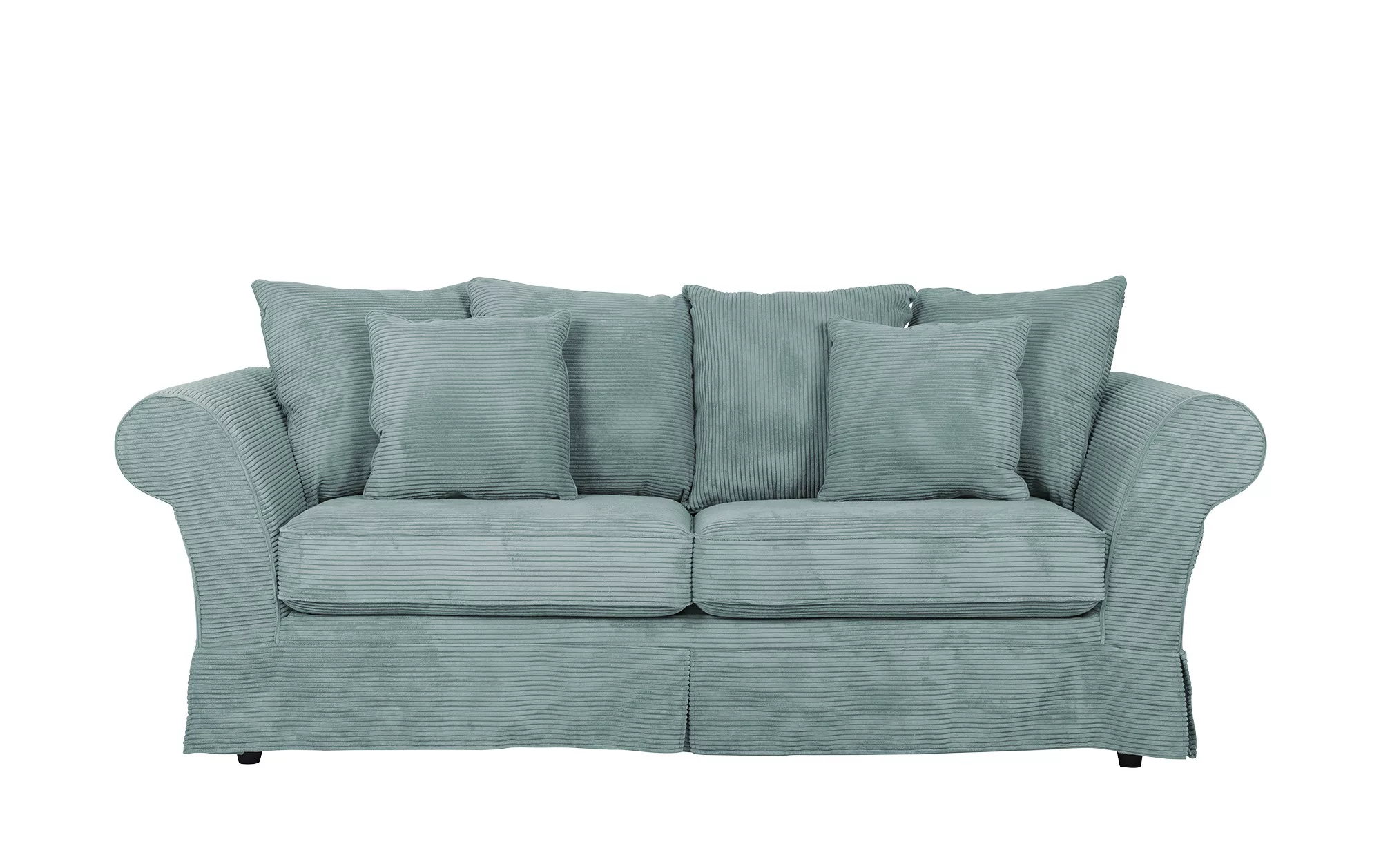 Einzelsofa  Olivia ¦ blau ¦ Maße (cm): B: 240 H: 100 T: 98 Polstermöbel > S günstig online kaufen