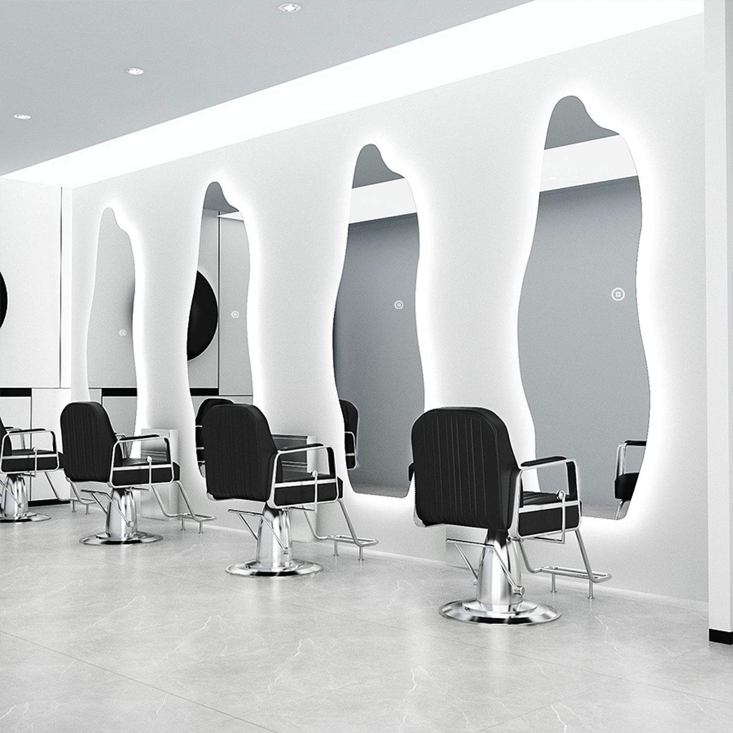 WDWRITTI Spiegel Friseurspiegel groß für Friseurladen günstig online kaufen