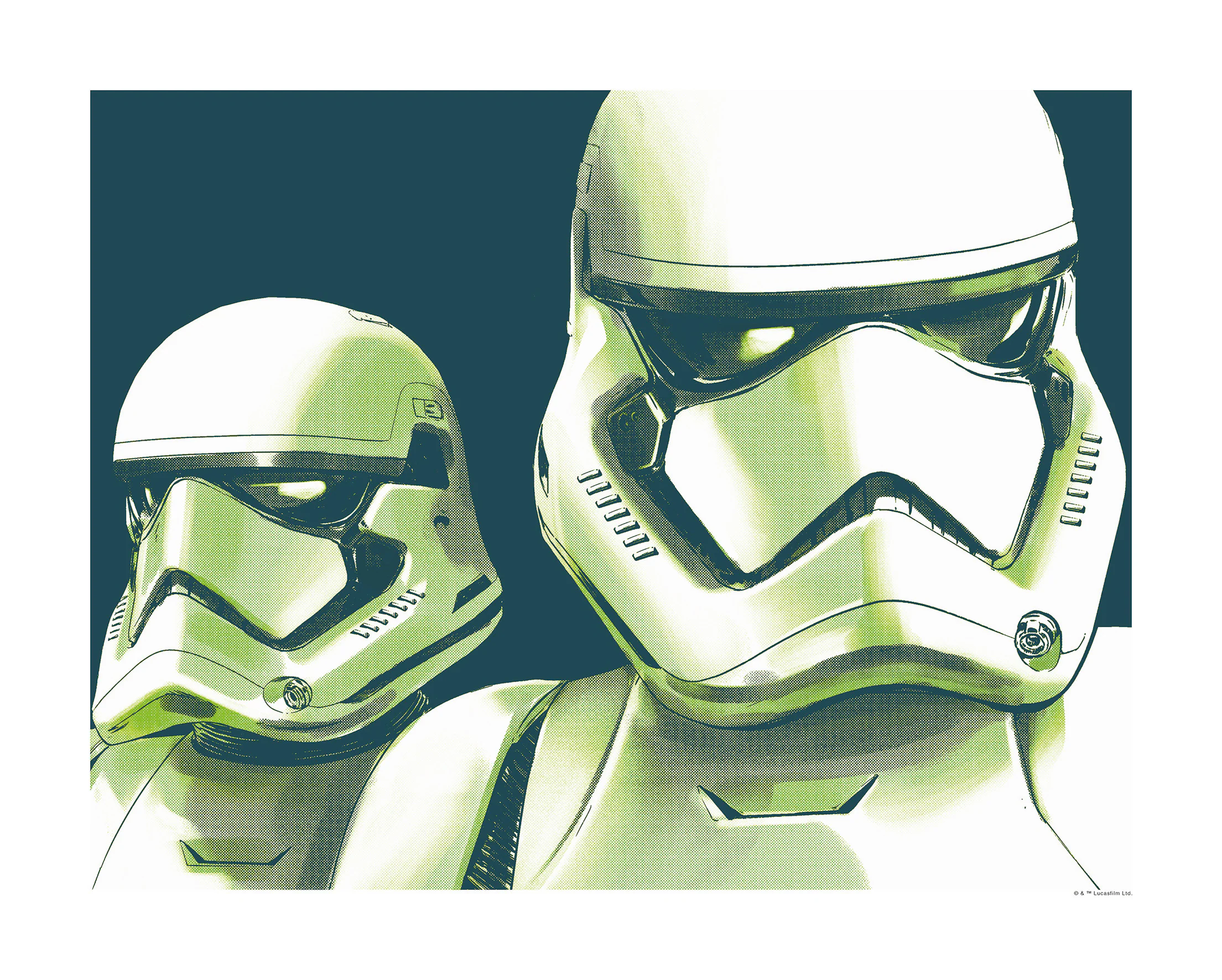 Komar Wandbild Star Wars Stormtrooper 50 x 40 cm günstig online kaufen