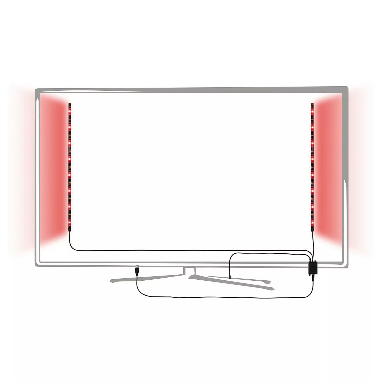 home24 LED-Stripes Marvieux 50 cm (2er-Set) günstig online kaufen
