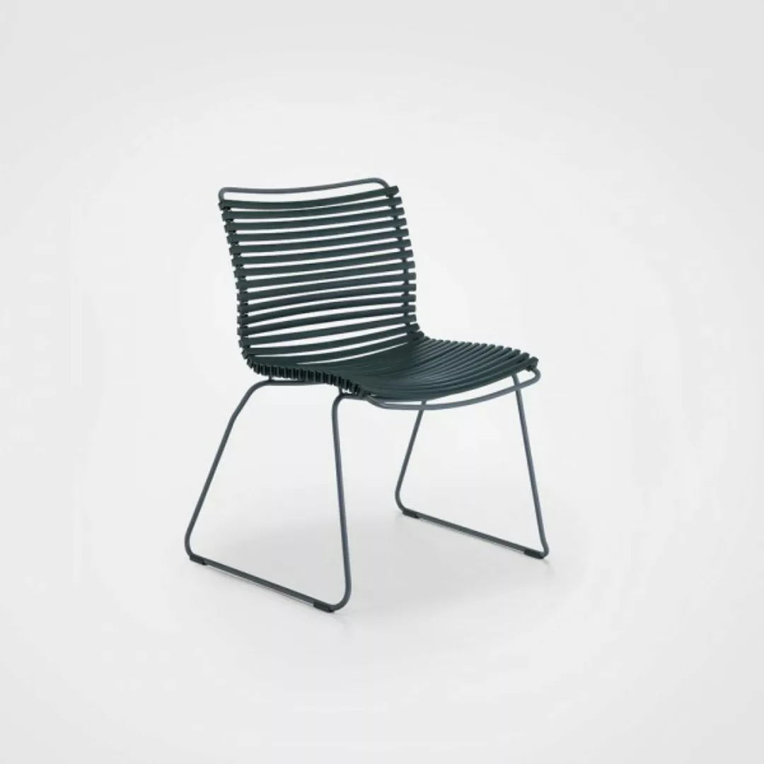 Outdoor Stuhl Click ohne Armlehne kiefergrün günstig online kaufen