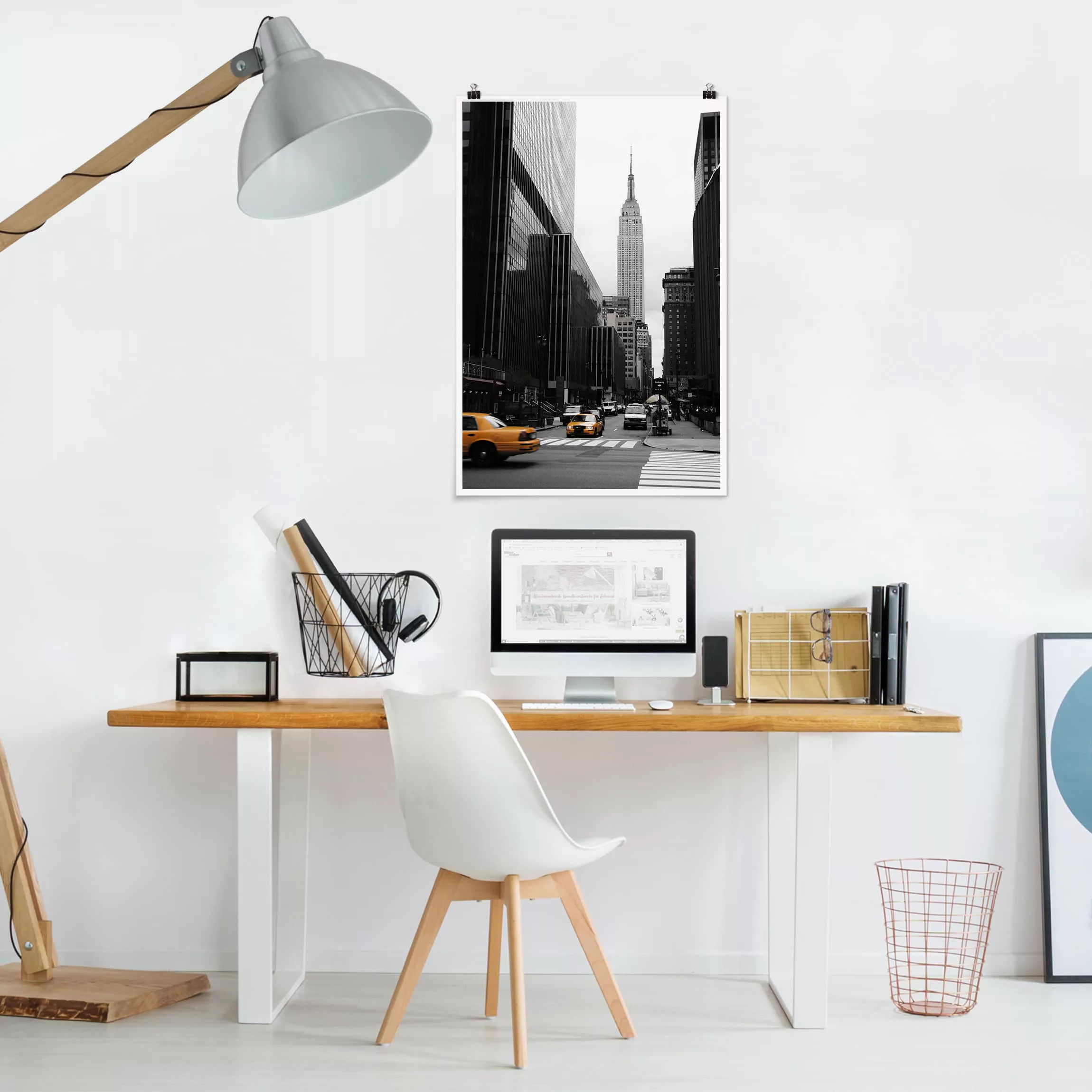 Poster Architektur & Skyline - Hochformat Empire State Building günstig online kaufen