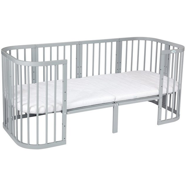 Waldin Babybett Erweiterung auf 174cm für 7in1 Babybett, KEIN BETT, Grau günstig online kaufen