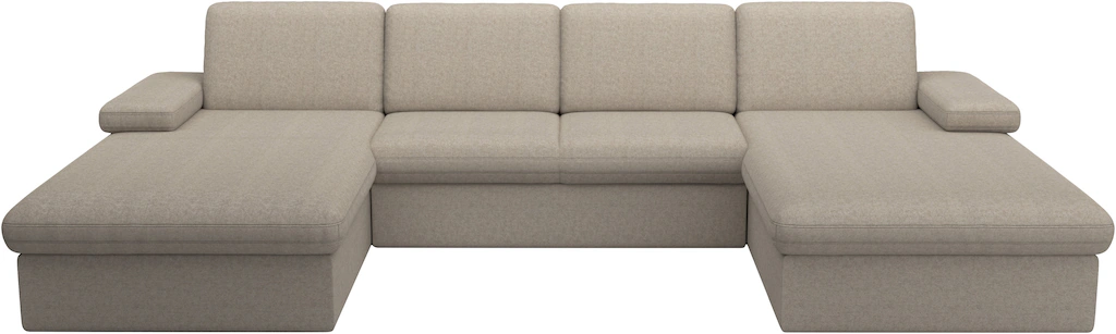 sit&more Wohnlandschaft "Moreno", mit Armteilverstellung,wahlweise mit Bett günstig online kaufen