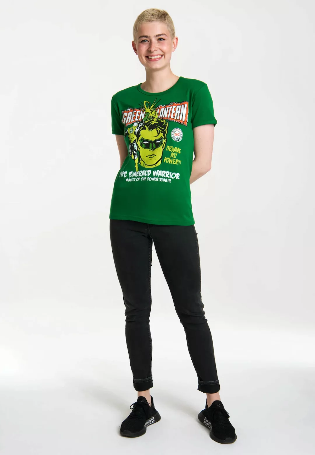 LOGOSHIRT T-Shirt "Green Lantern", mit lizenziertem Originaldesign günstig online kaufen