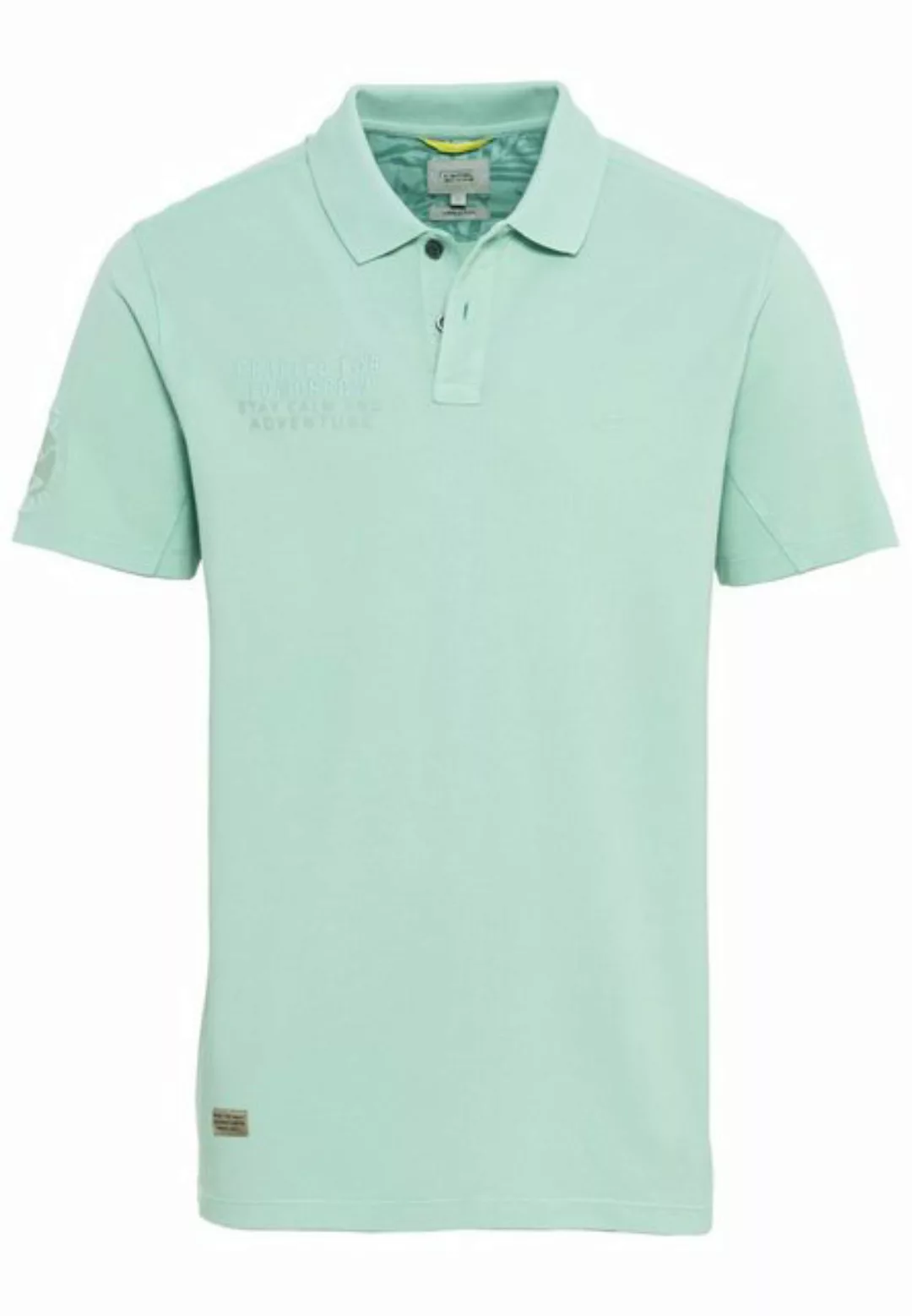 camel active Poloshirt Piqué Poloshirt aus reiner Baumwolle günstig online kaufen