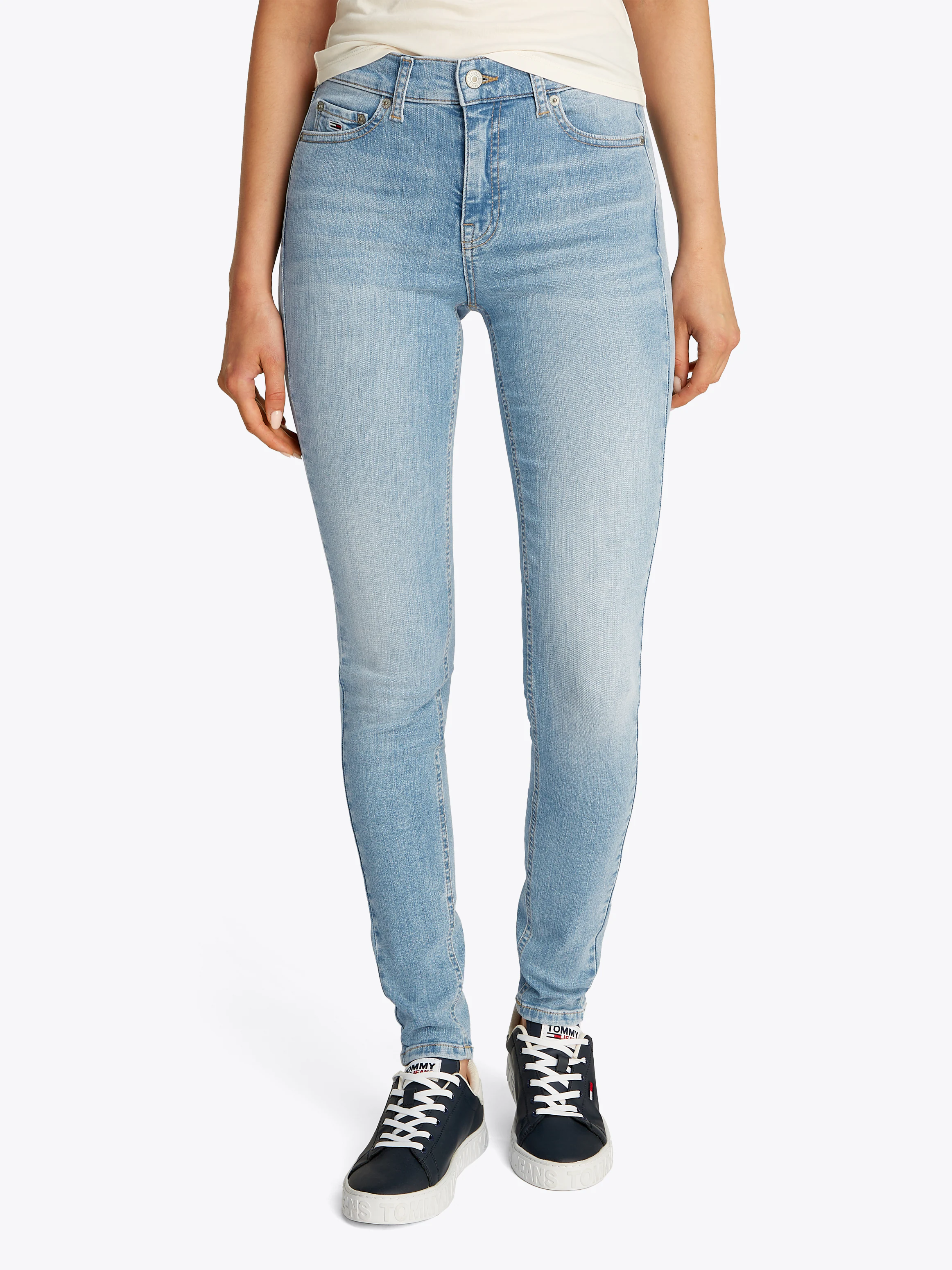 Tommy Jeans Skinny-fit-Jeans "Nora Mid Rise Skinny Fit", mit Waschung, mit günstig online kaufen