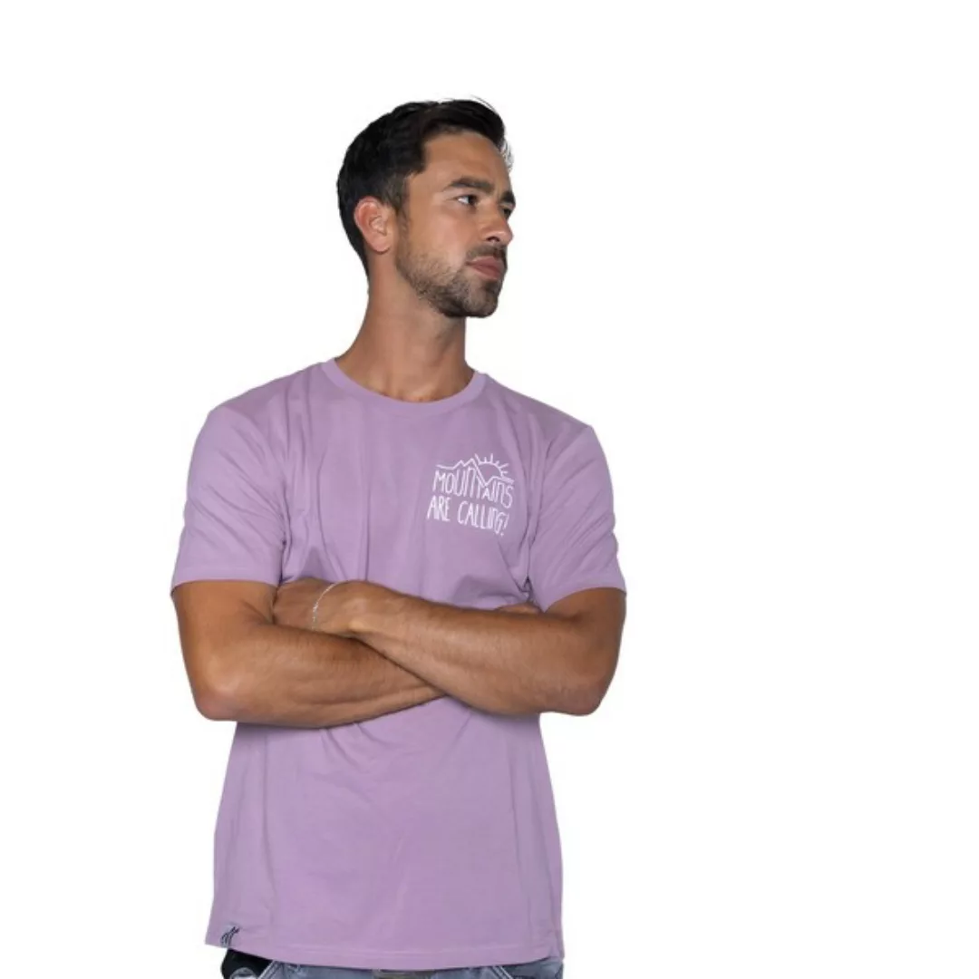 Unisex T- Shirt "Elmountaincall" In Zwei Farben günstig online kaufen