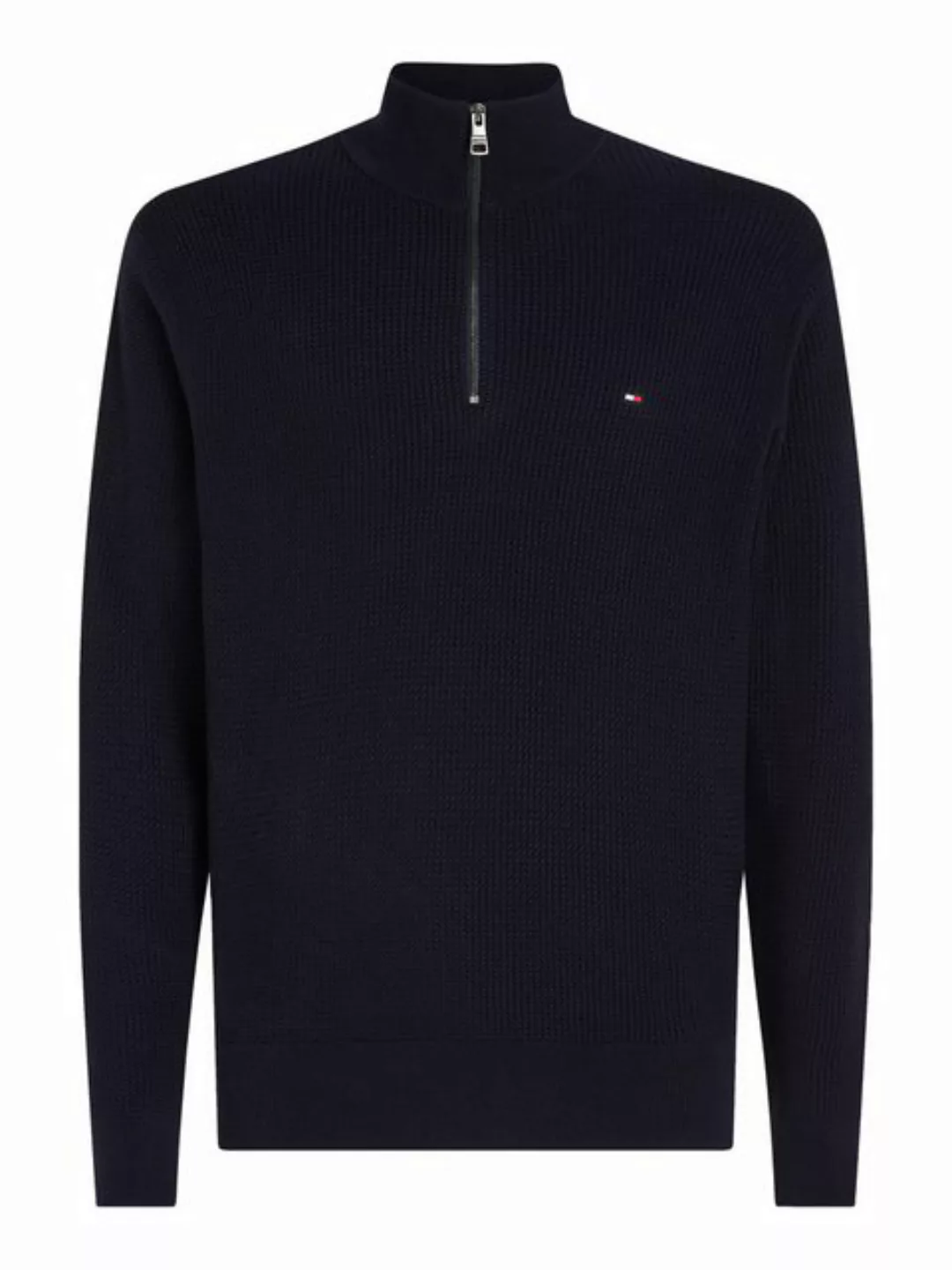 Tommy Hilfiger Troyer STRUCTURE ZIP MOCK günstig online kaufen