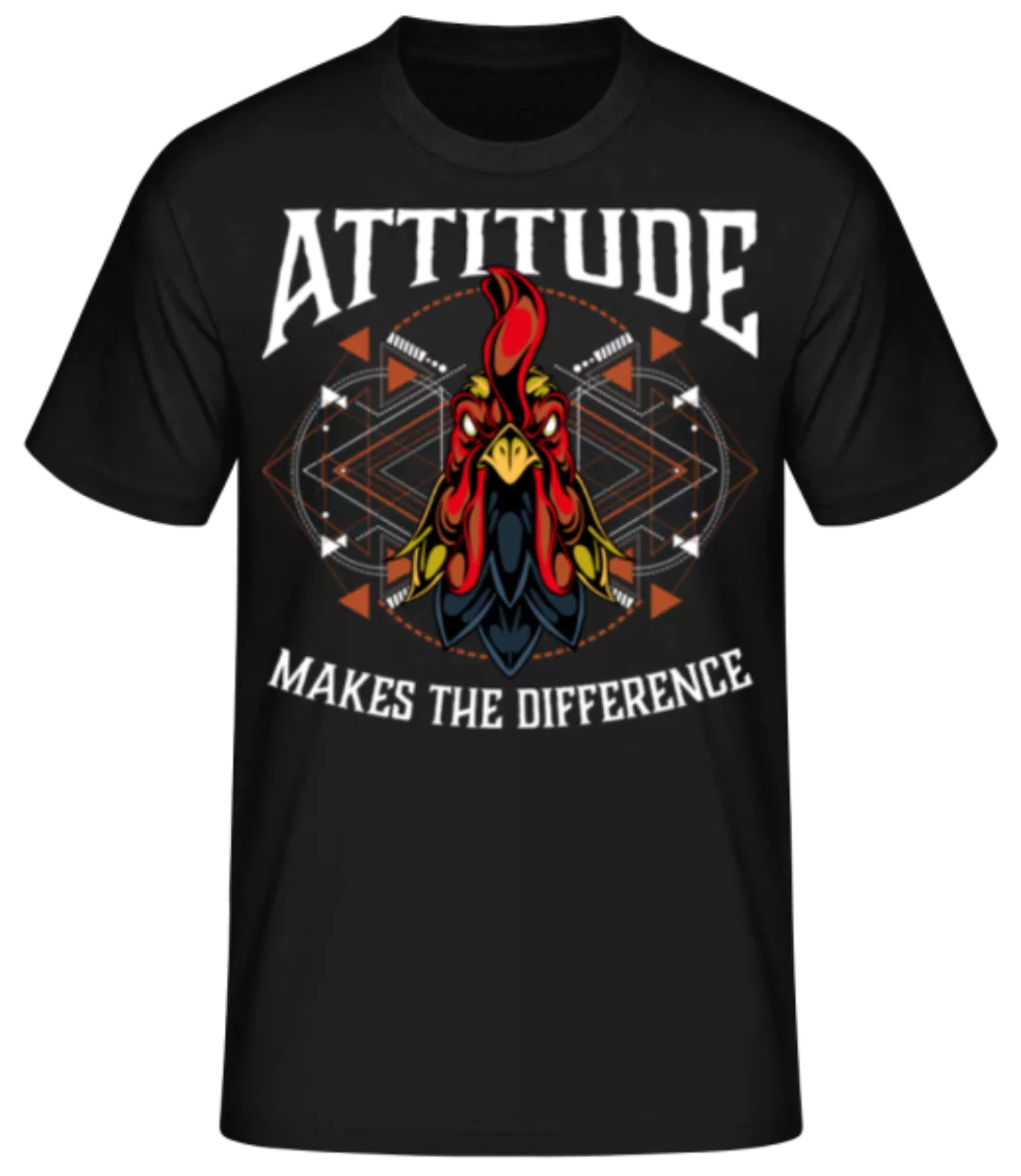 Attitude Makes The Difference · Männer Basic T-Shirt günstig online kaufen