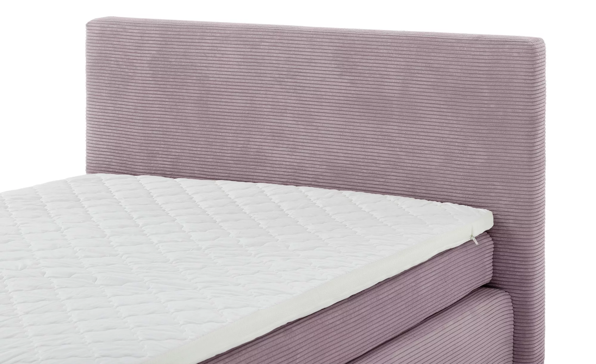 smart Boxspringbett  Basic ¦ rosa/pink ¦ Maße (cm): B: 153 H: 97 T: 211 Bet günstig online kaufen