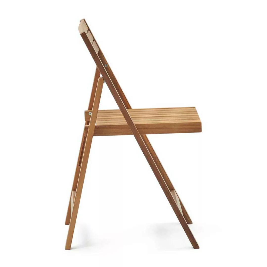 2 Gartenklappstühle aus Akazie Massivholz 44 cm breit (2er Set) günstig online kaufen