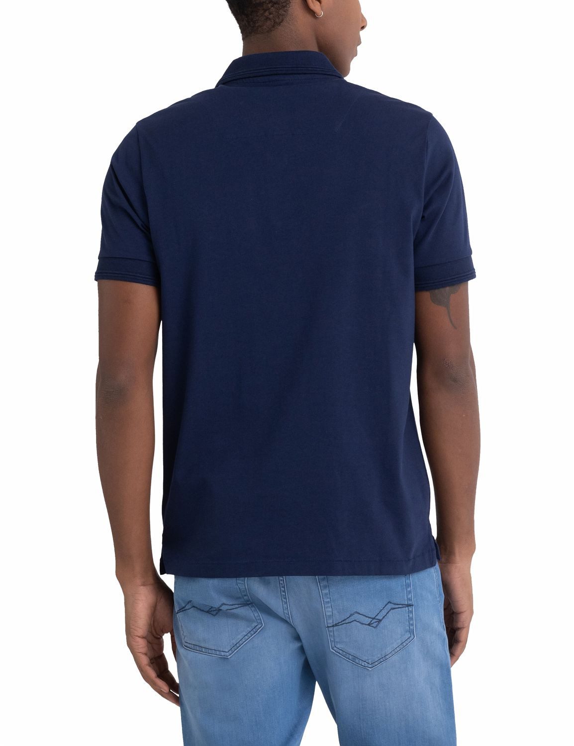 Replay Poloshirt Piece Dyed Heavy Jersey günstig online kaufen