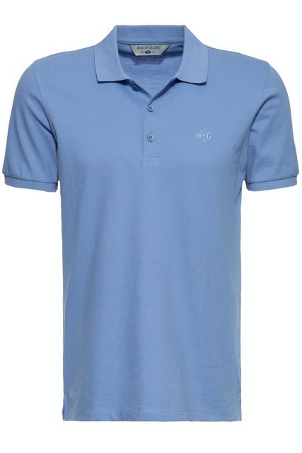 Way of Glory Poloshirt aus hochwertigem Pikee günstig online kaufen