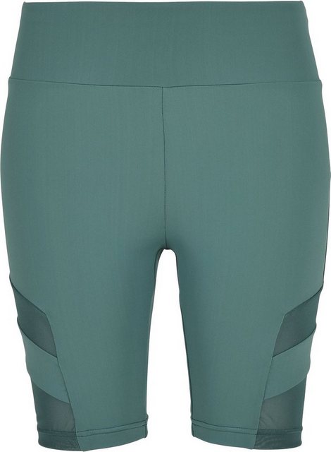 URBAN CLASSICS Stoffhose "Urban Classics Damen Ladies High Waist Tech Mesh günstig online kaufen