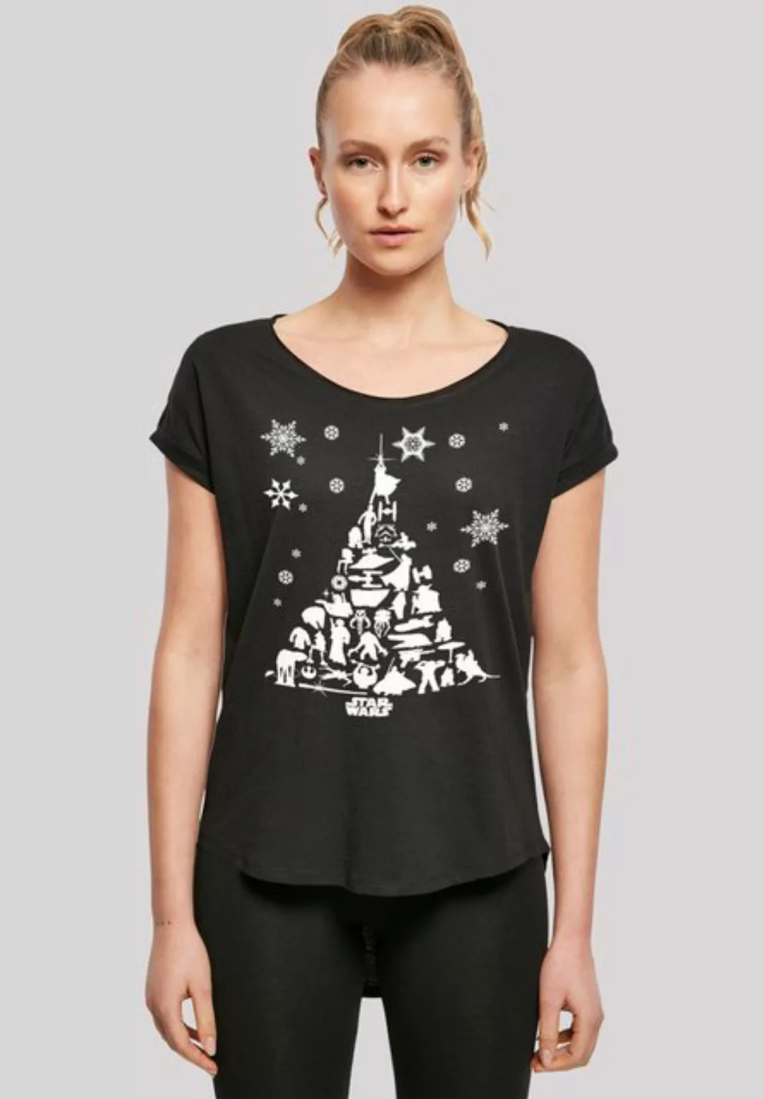 F4NT4STIC T-Shirt "Star Wars Christmas Weihnachtsbaum", Print günstig online kaufen