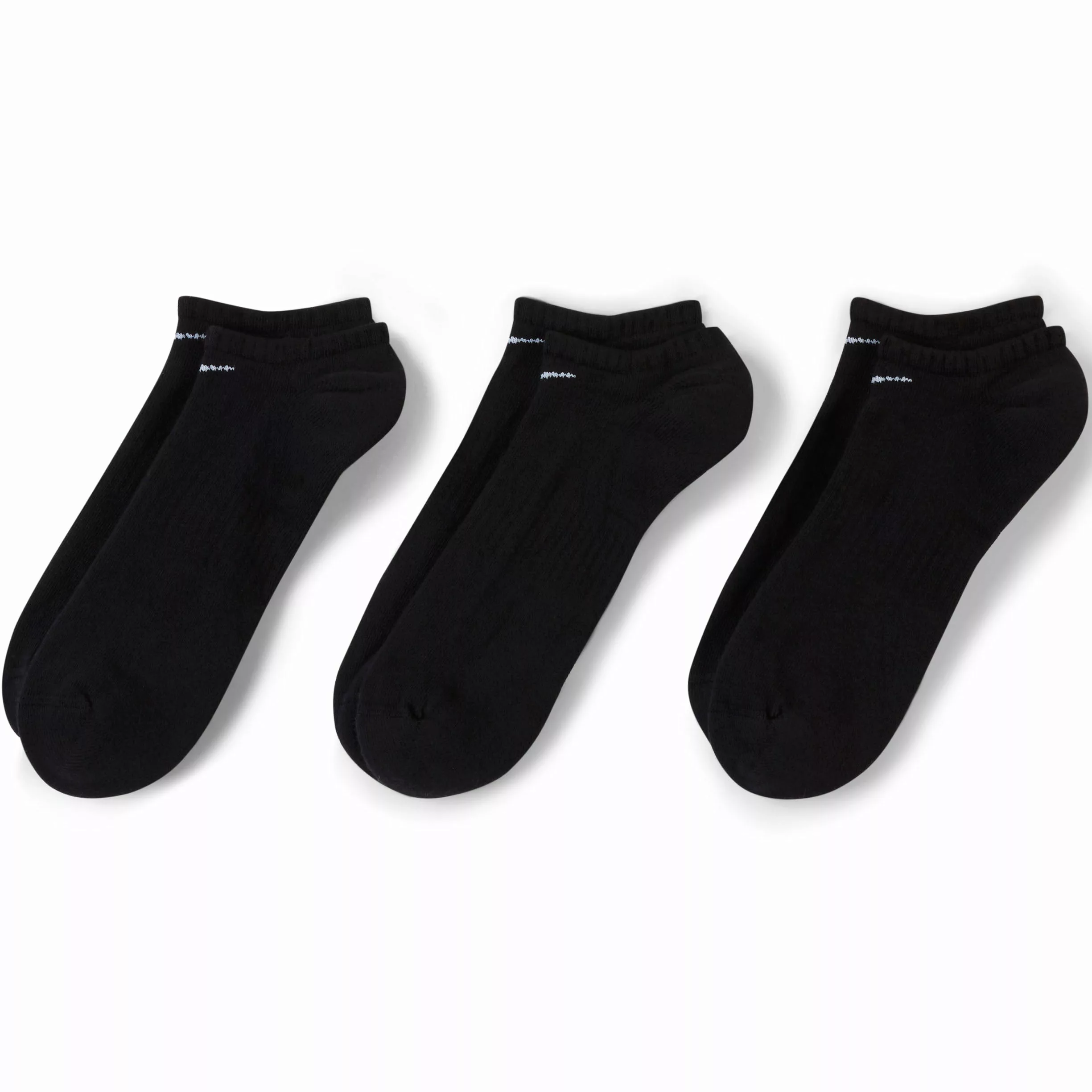 Nike Everyday Cushion No Show Socken 3 Paare EU 38-42 Black / White günstig online kaufen