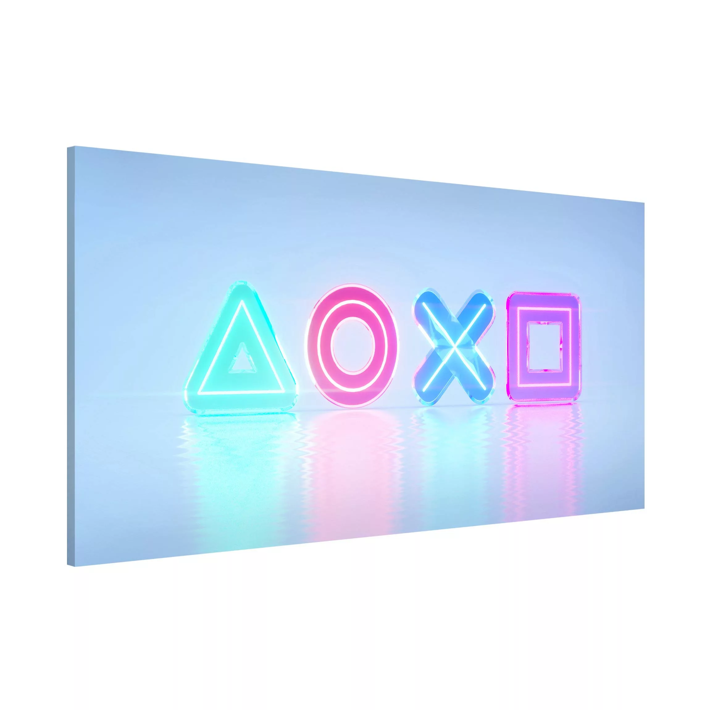 Magnettafel Neon Triangle Circle x Square günstig online kaufen