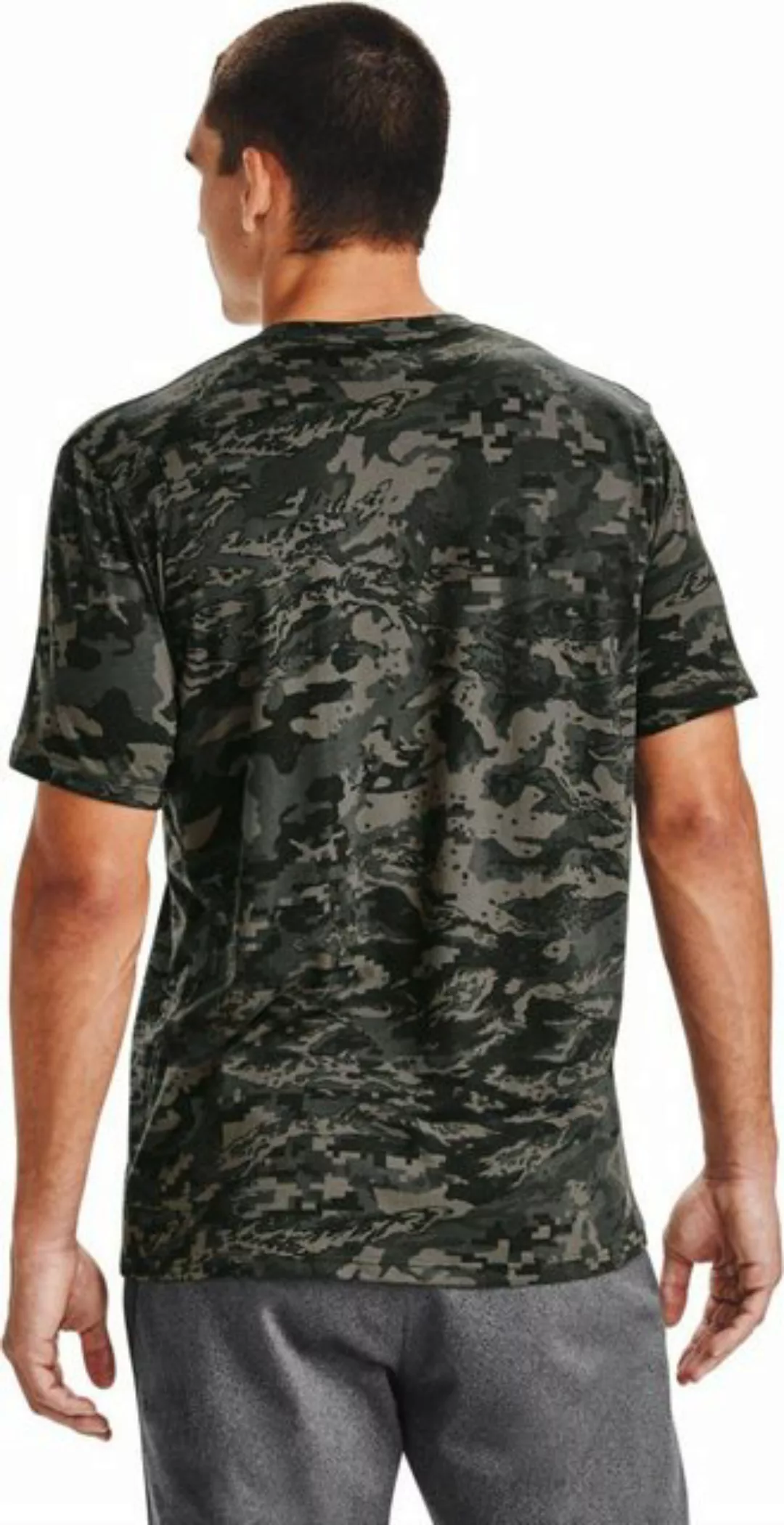 Under Armour® T-Shirt UA Kurzarm-Oberteil mit Allover-Logo günstig online kaufen