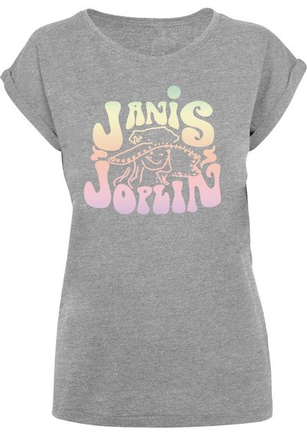 F4NT4STIC T-Shirt Janis Joplin Pastel Logo Print günstig online kaufen