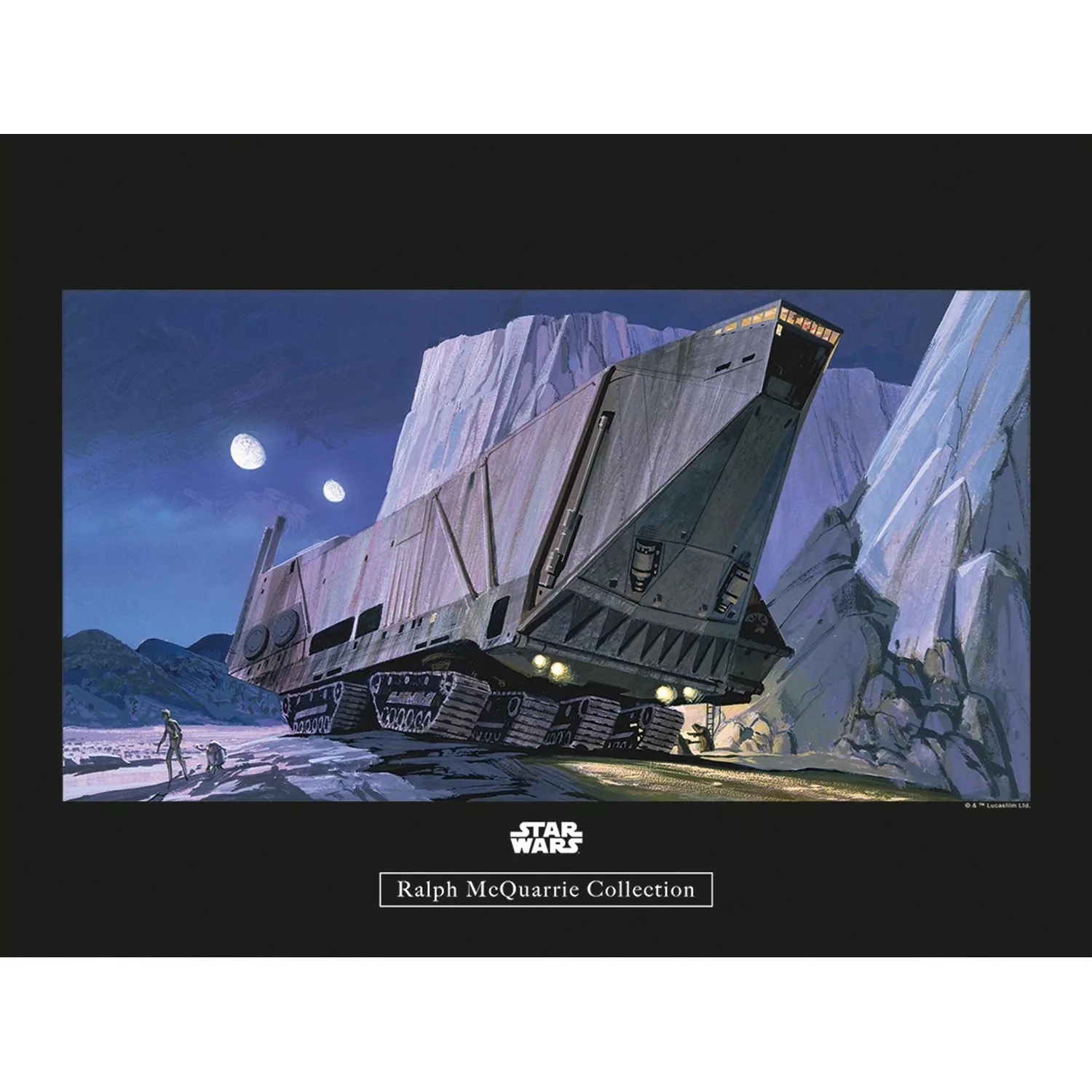 Komar Wandbild Star Wars Sandcrawler 40 x 30 cm günstig online kaufen