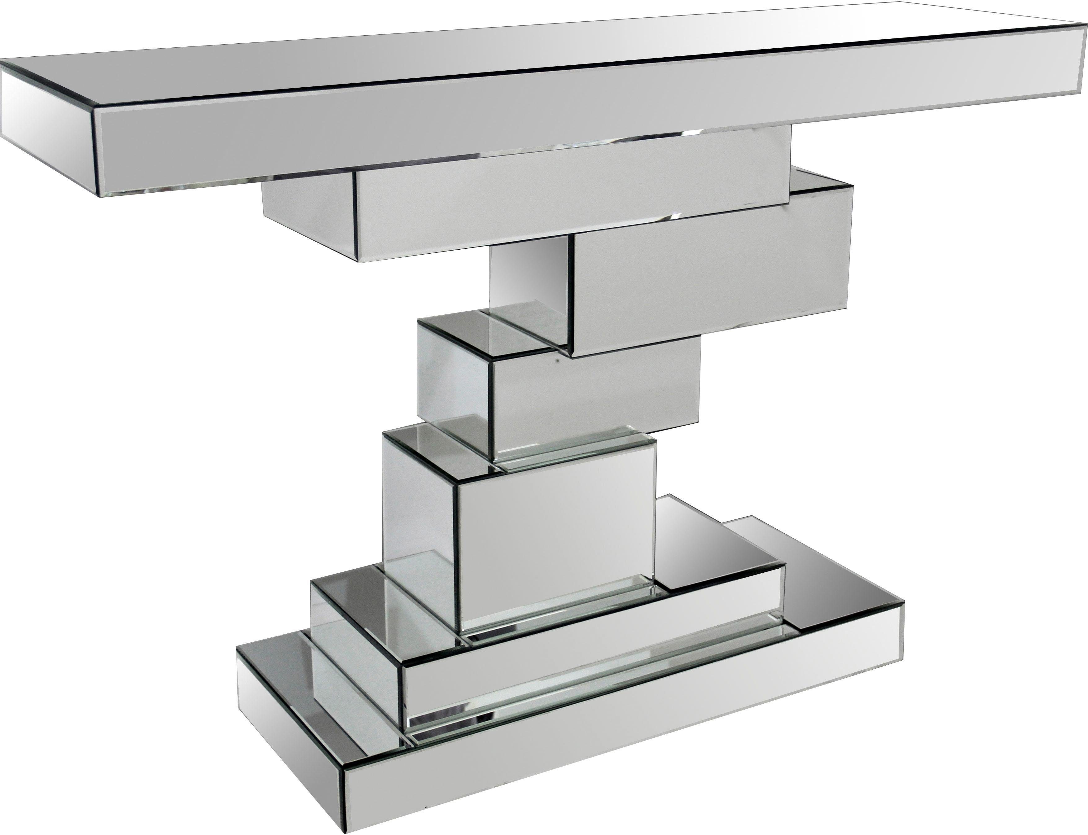 SalesFever Konsolentisch, Spiegelfinish für elegante Raumgestaltung - Ohne günstig online kaufen