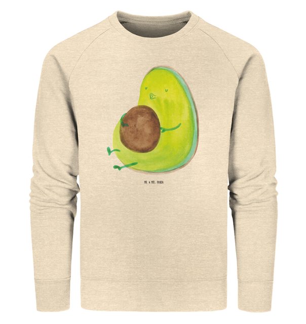 Mr. & Mrs. Panda Longpullover Größe S Avocado Pfeifen - Natural Raw - Gesch günstig online kaufen