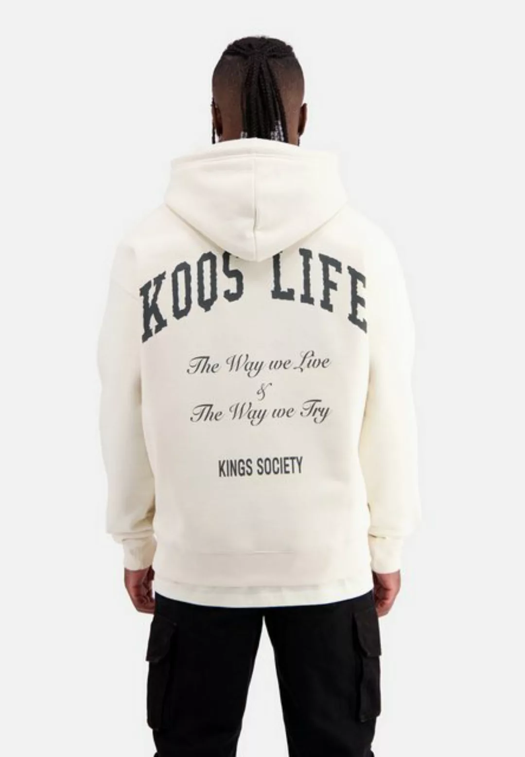 KOQS Hoodie KOQS Life günstig online kaufen