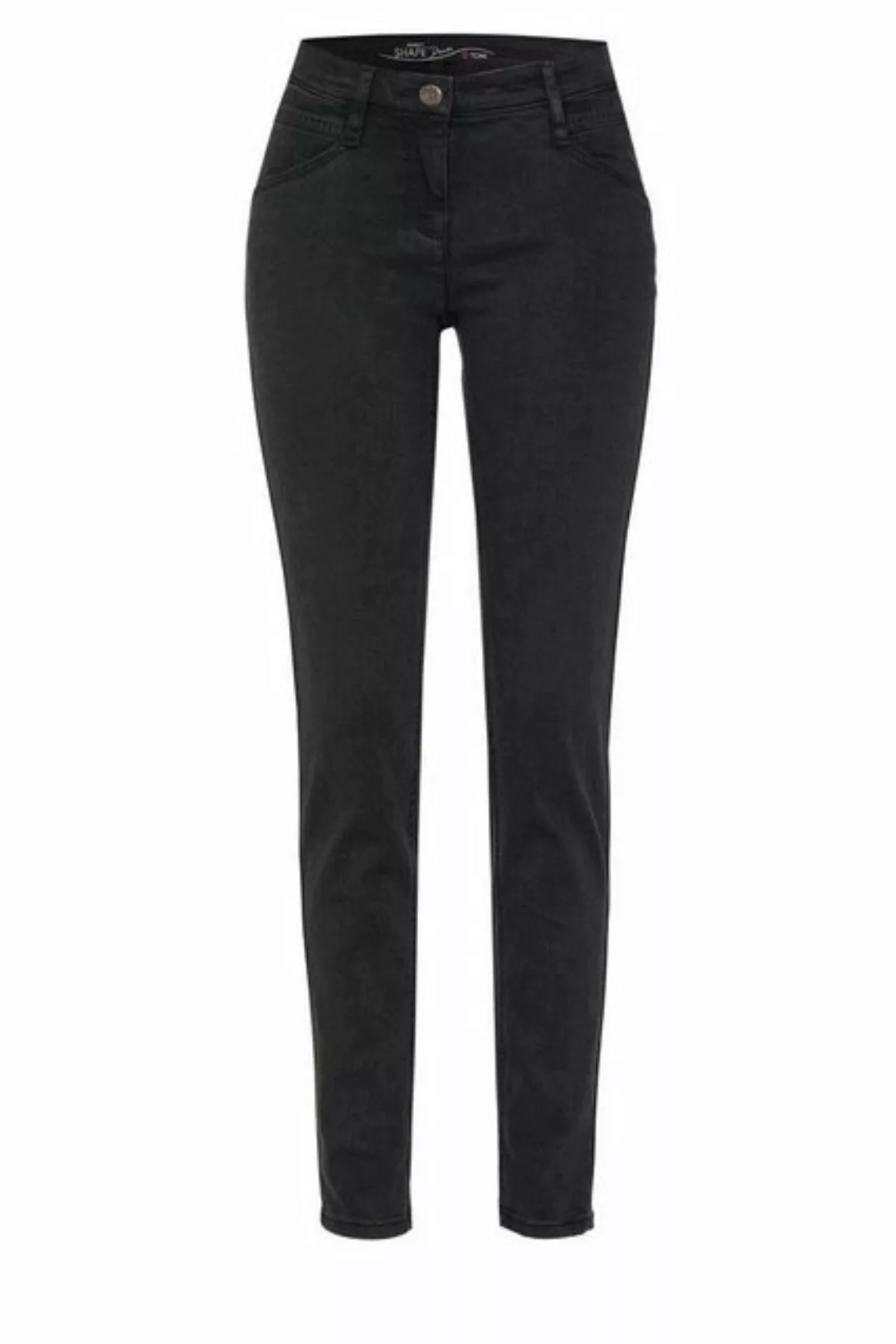 TONI 5-Pocket-Jeans schwarz regular fit (1-tlg) günstig online kaufen