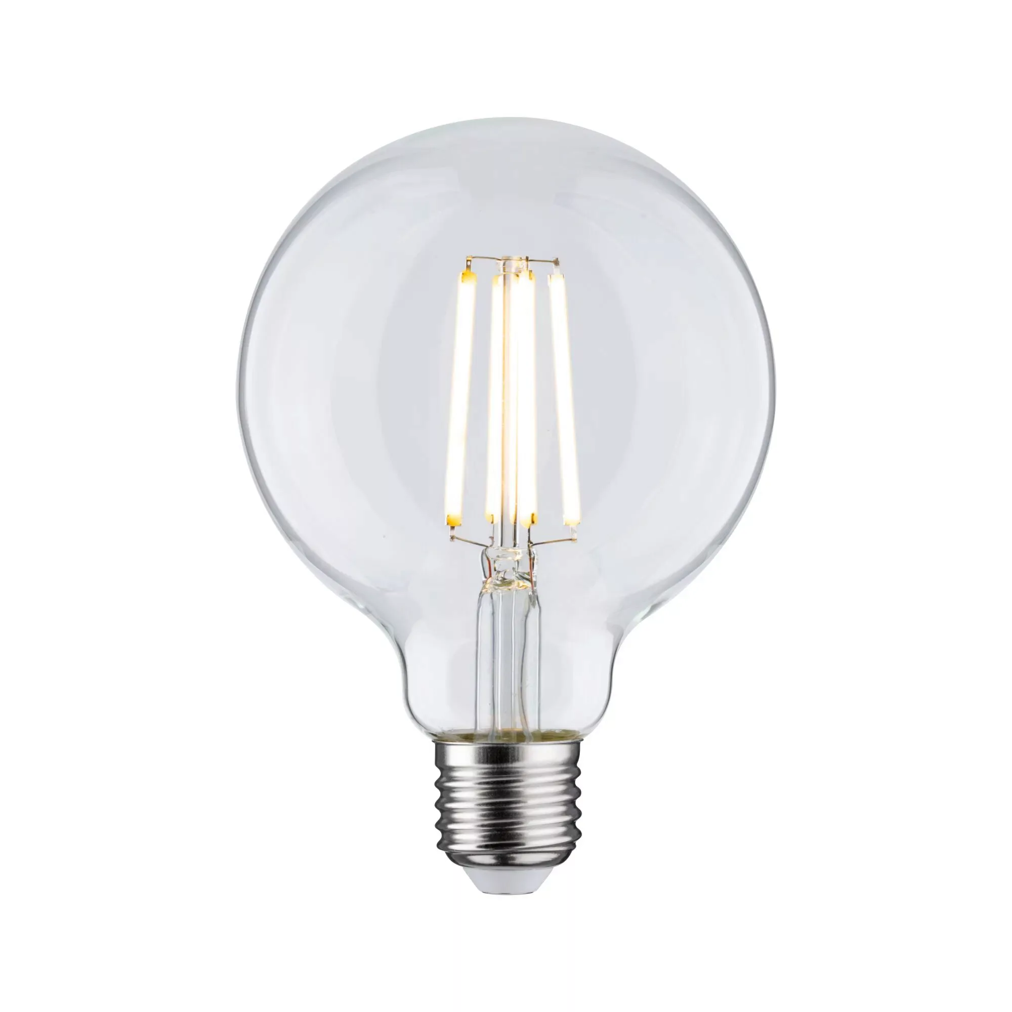 Paulmann "Eco-Line Filament 230V LED Globe G95 E27 840lm 4W 3000K Klar" günstig online kaufen