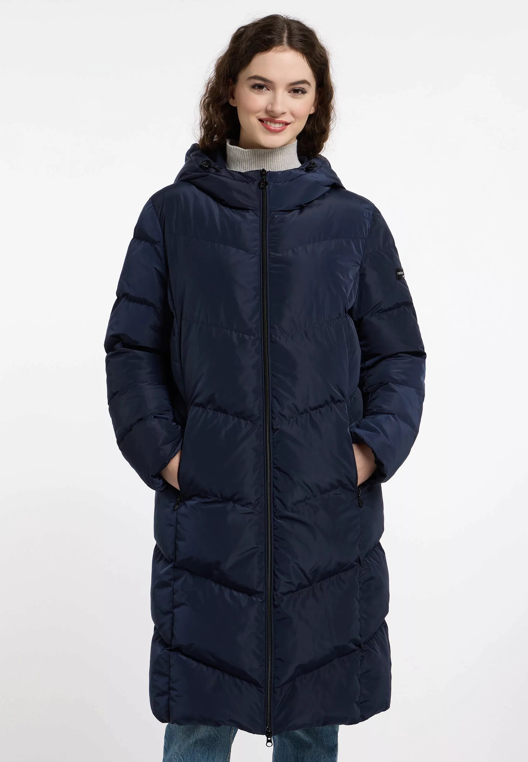 Frieda & Freddies Langmantel "Down-Like Coat / Willow", mit Kapuze günstig online kaufen