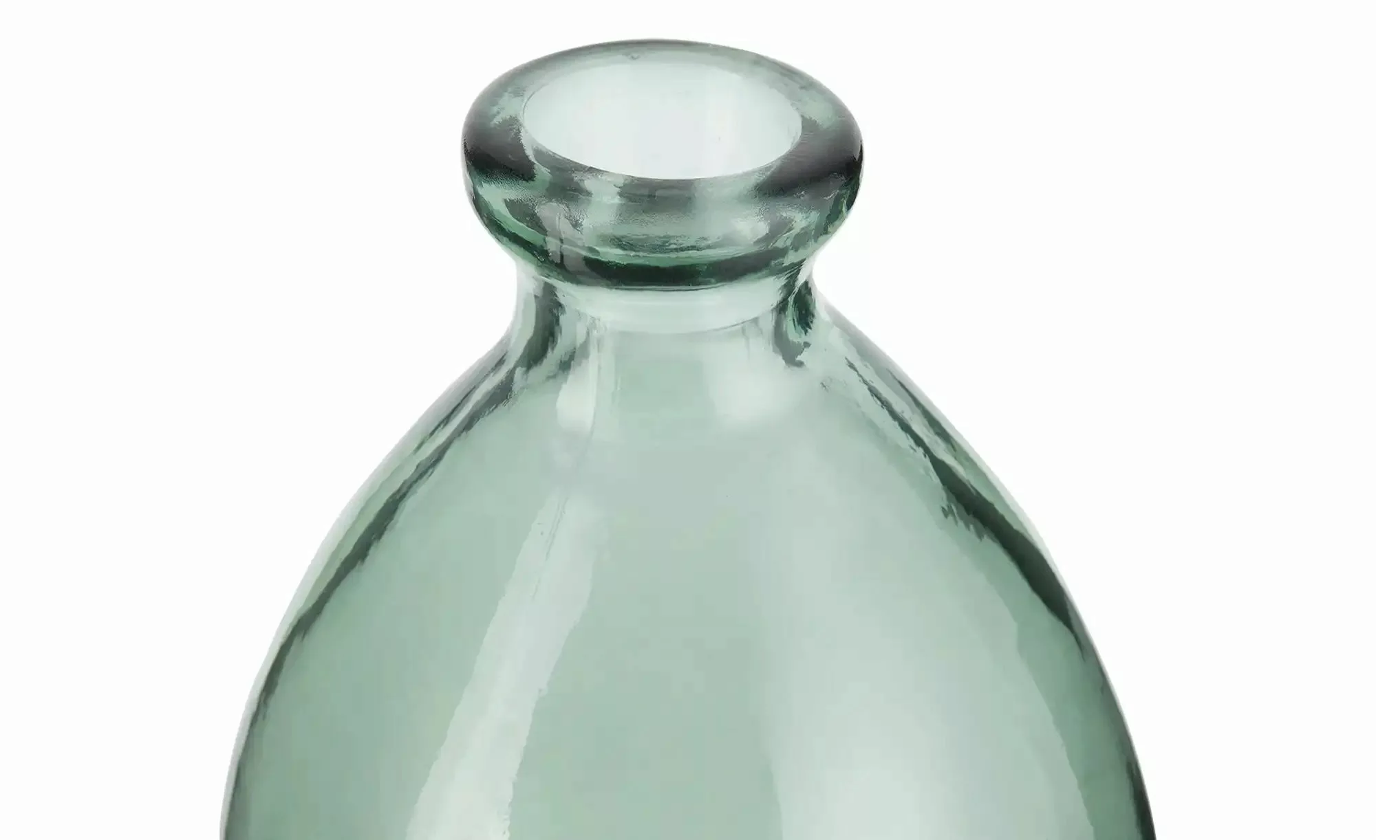 Vase   ¦ grün ¦ Glas ¦ Maße (cm): H: 35  Ø: 12 Accessoires > Vasen - Höffne günstig online kaufen