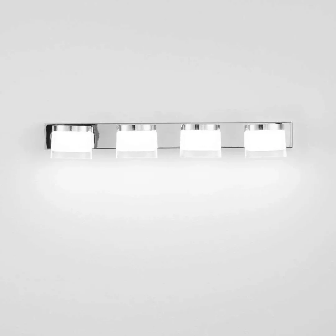 LED Spiegelleuchte Sabia in Chrom 4x 5W 1904lm IP44 günstig online kaufen