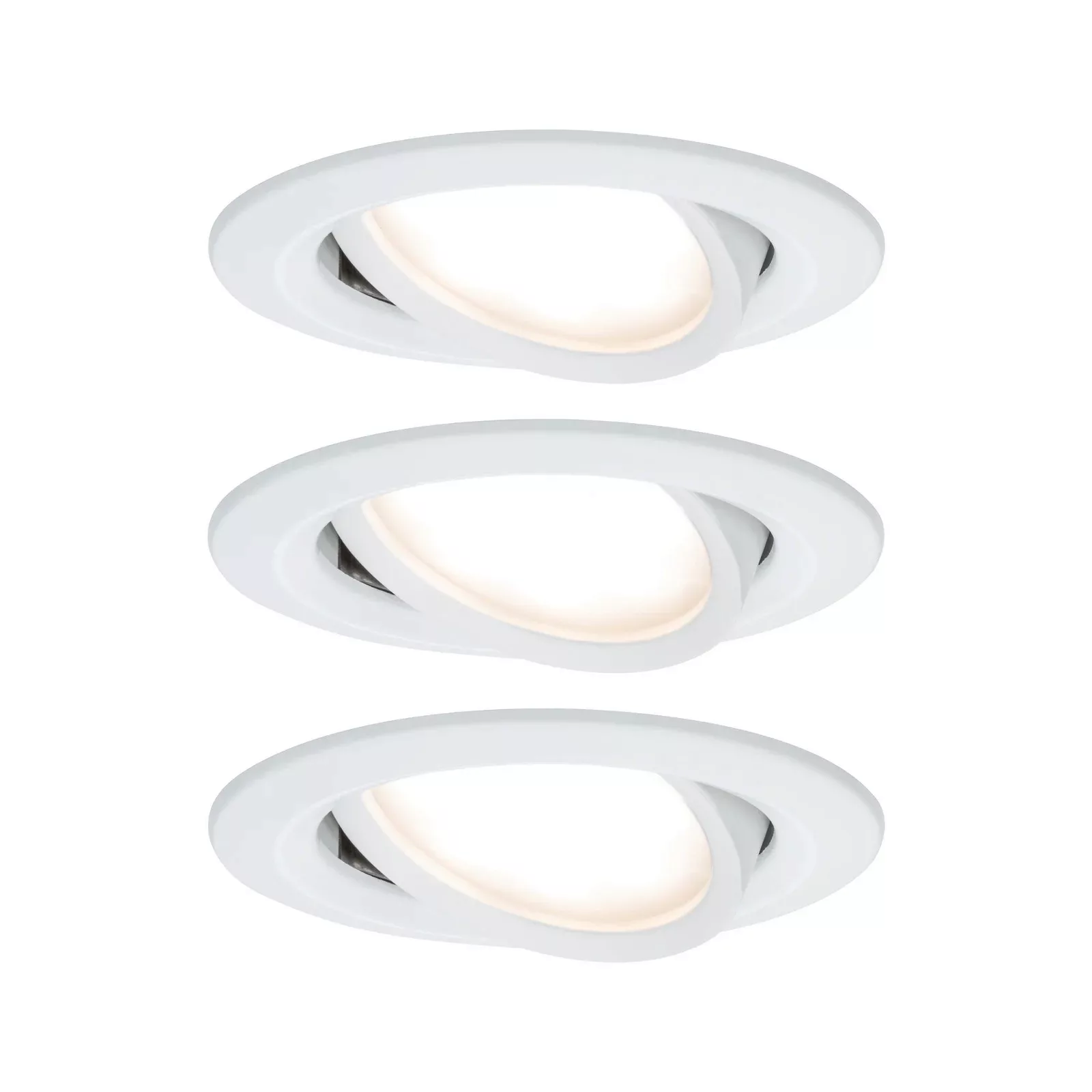 Paulmann "LED Einbauleuchte Nova Plus Coin Basisset schwenkbar rund 84mm 50 günstig online kaufen