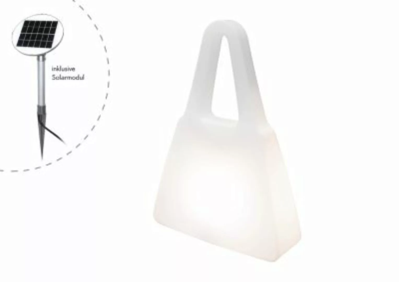8 seasons design Shining Bag (Solar) Gartenleuchte weiß günstig online kaufen