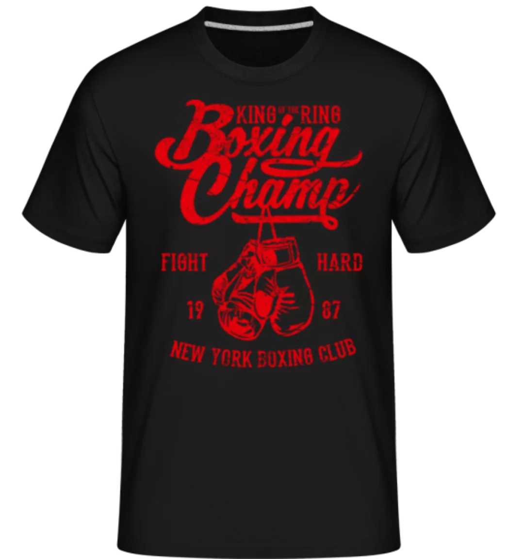 Boxing Champ · Shirtinator Männer T-Shirt günstig online kaufen