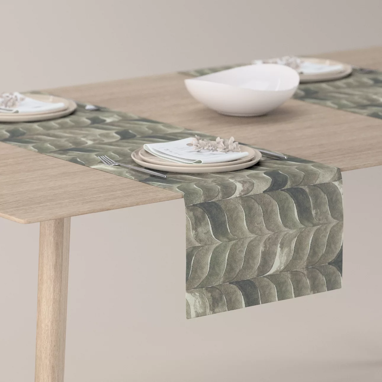 Tischläufer, grau-braun, 40 x 130 cm, Abigail (143-12) günstig online kaufen
