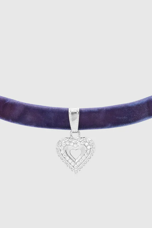 Choker-Halsband Herzerl günstig online kaufen
