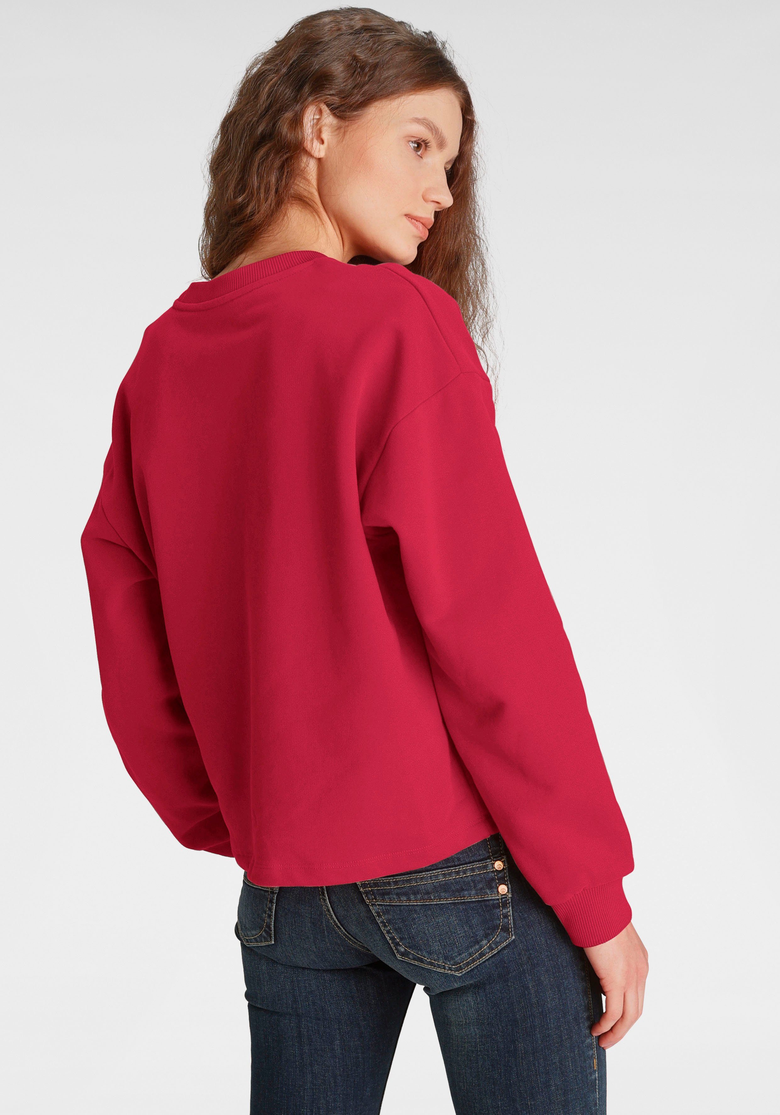 Herrlicher Sweatshirt OTINA mit Herrlicher Logo-Statement-Print günstig online kaufen