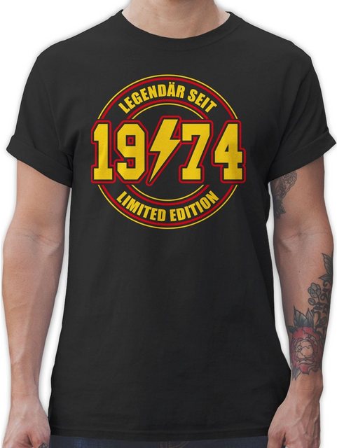 Shirtracer T-Shirt Legendär seit 1974 Limited Edition 50. Geburtstag günstig online kaufen