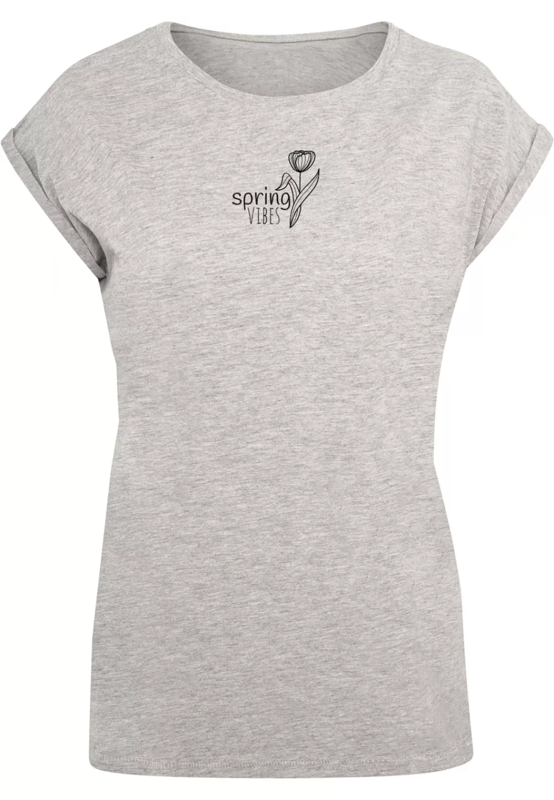 Merchcode T-Shirt "Merchcode Damen Ladies Spring - Vibes T-Shirt" günstig online kaufen