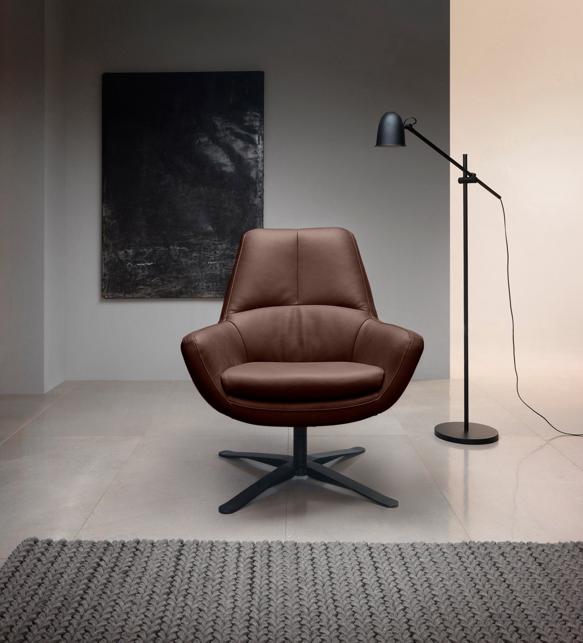 BETYPE Drehsessel "Be Organic Standard Back, Loungesessel", in elegantem De günstig online kaufen