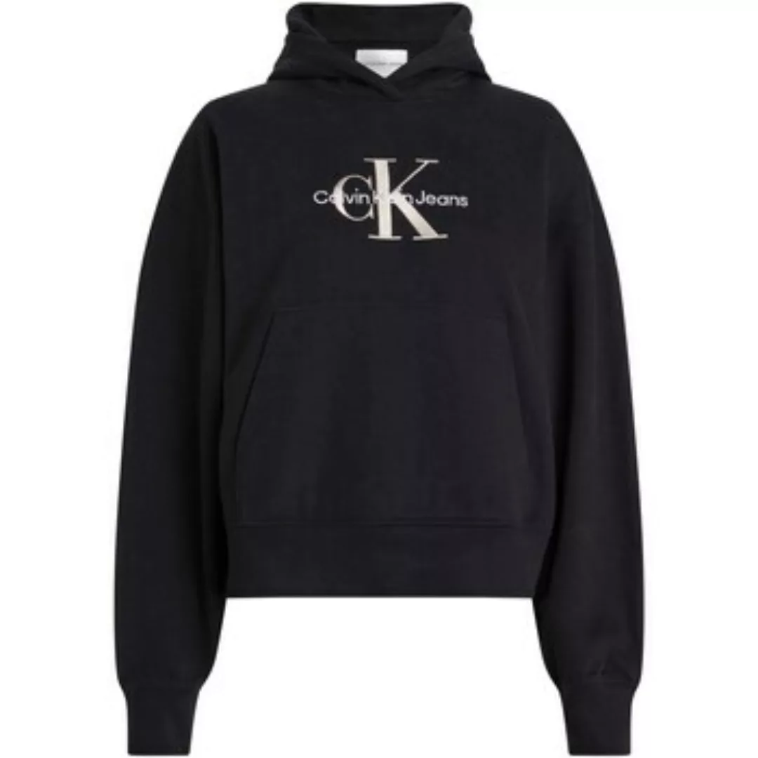 Ck Jeans  Fleecepullover Premium Monologo Hoo günstig online kaufen