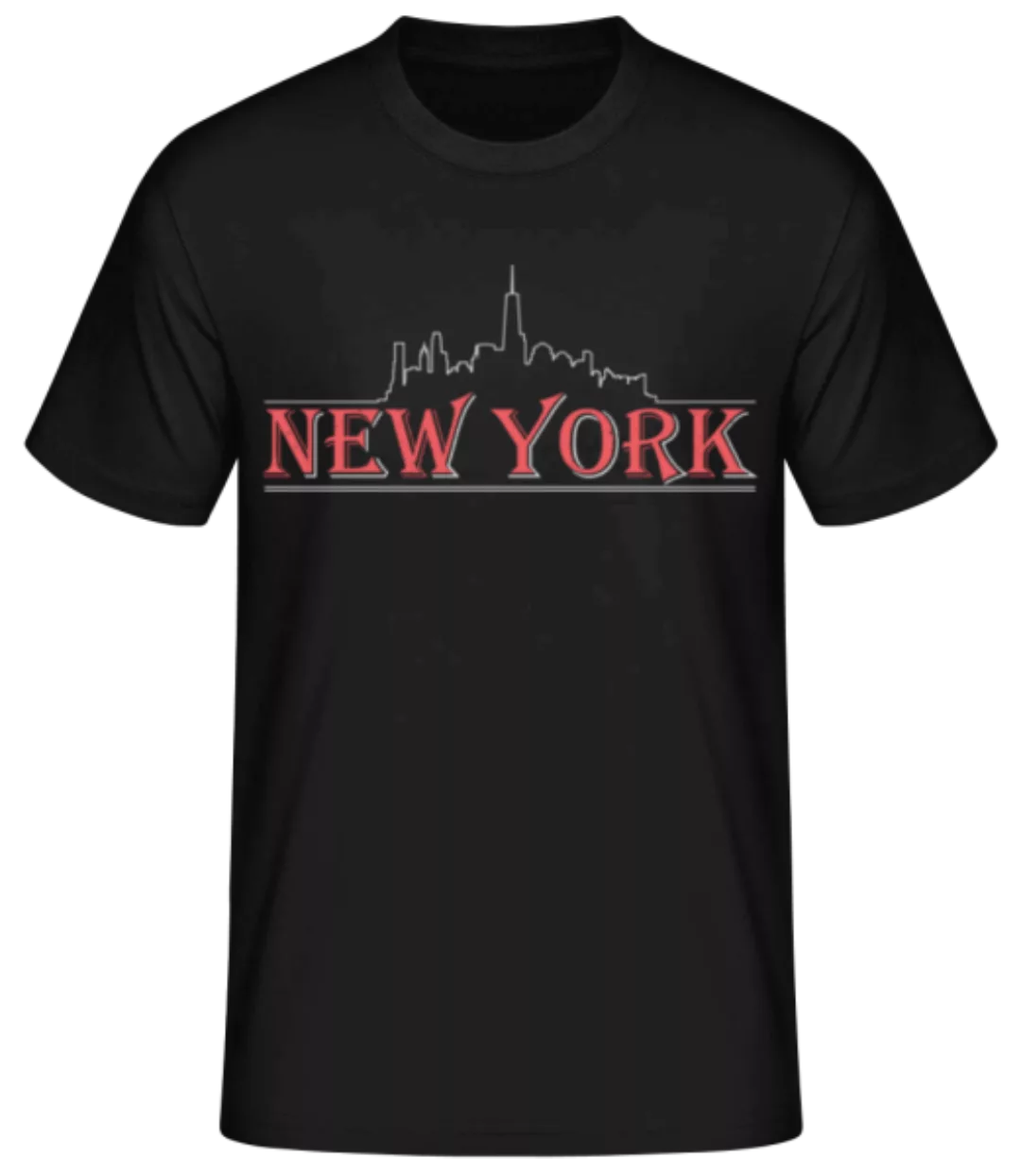 New York · Männer Basic T-Shirt günstig online kaufen