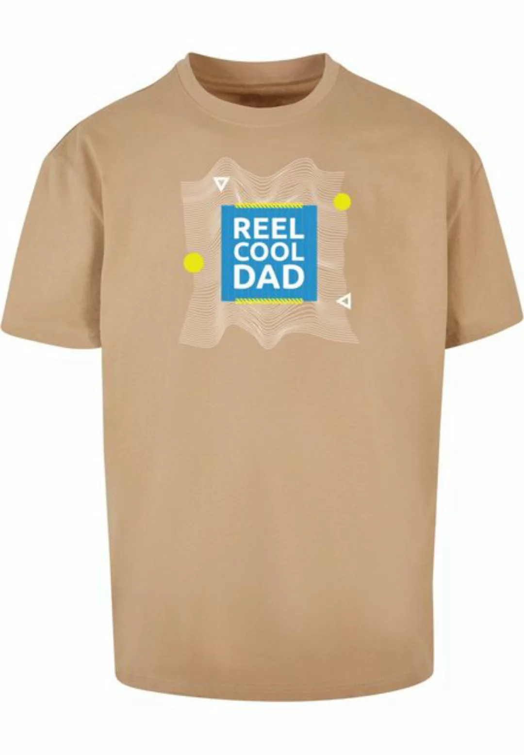 Merchcode T-Shirt Merchcode Herren Fathers Day - Reel cool dad Heavy Oversi günstig online kaufen
